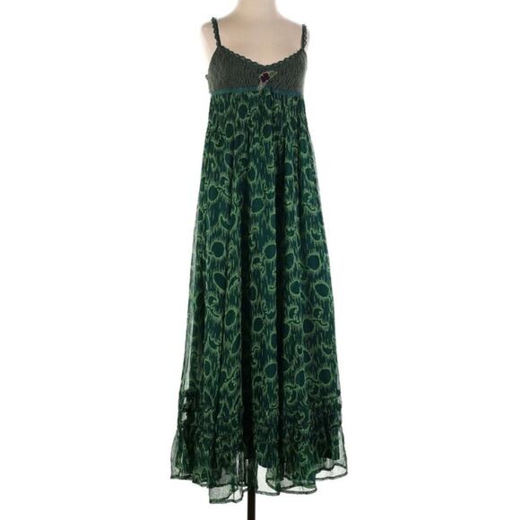 Free People Silk & Wool Vintage Boho Dress - Picture 1 of 5
